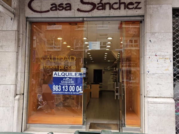 Local comercial en Valladolid zona Centro