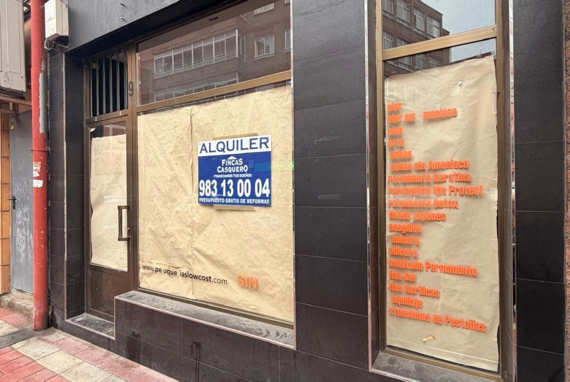 Local comercial en Valladolid zona La Victoria