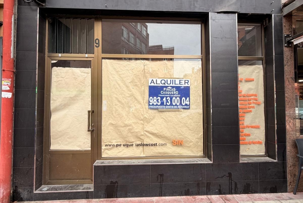 Local comercial en Valladolid zona La Victoria