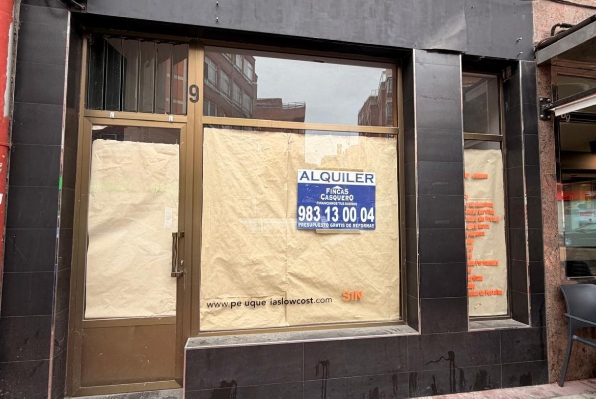 Local comercial en Valladolid zona La Victoria