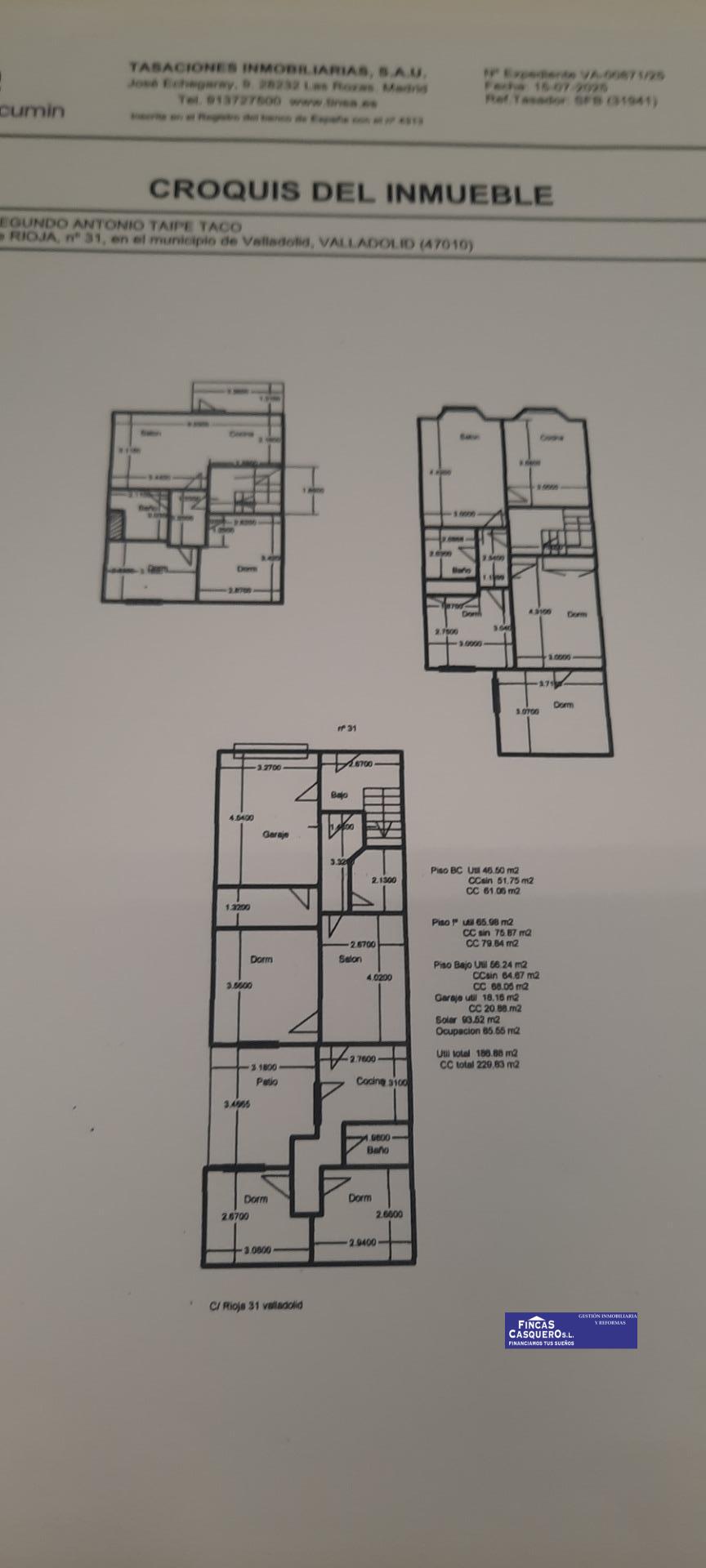 Casa en Valladolid zona Belén – Pilarica – Bº España – Ref. FC500069 Casa en Valladolid zona Belén - Pilarica - Bº España